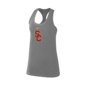 USC Trojans Women's Nike Gray SC Interlock Legend Classic Tank